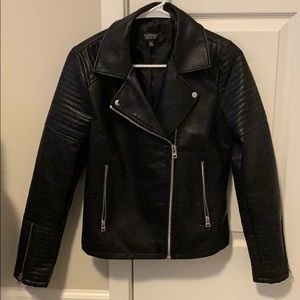 Topshop leather jacket!